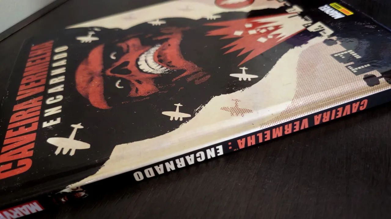 Caveira Vermelha - Encarnado - Marvel - HQ Panini - Foto 3