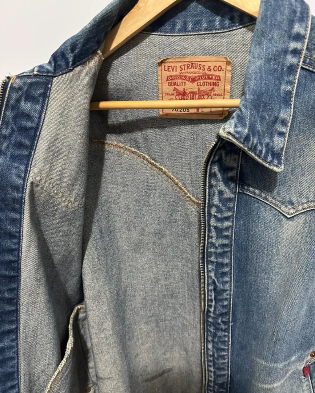 Jaqueta Jeans Levis - Foto 5