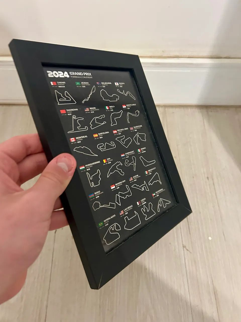 Quadro Fórmula 1 2024-2025 - Foto 2