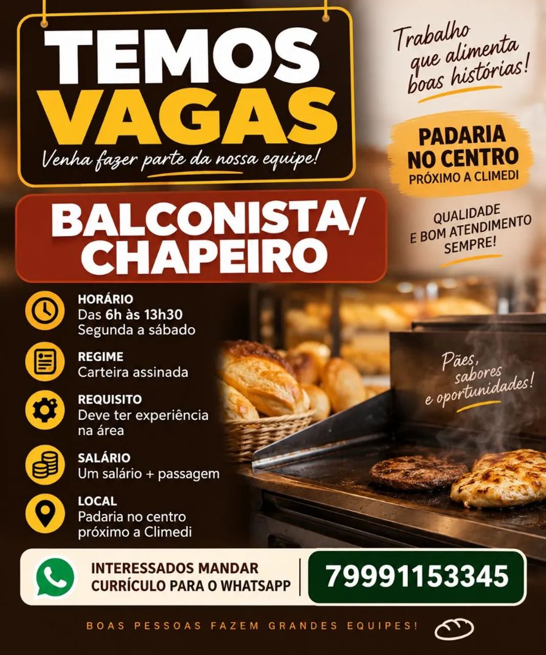 BALCONISTA/CHAPEIRO (HOMEM)