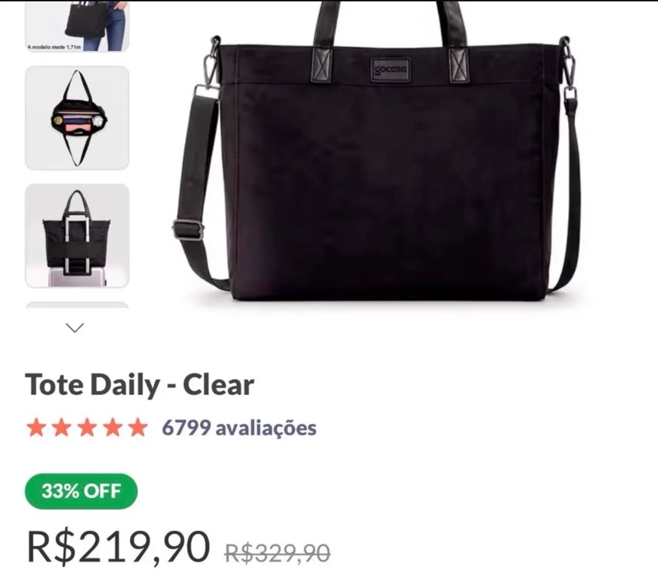 Bolsa GOCASE original 