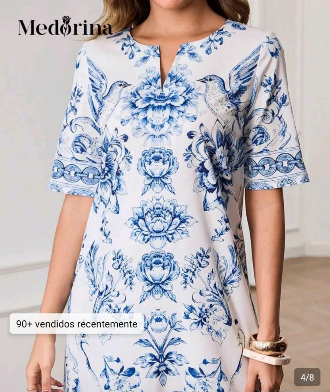 Vestido estampado lindíssimo! - Foto 3