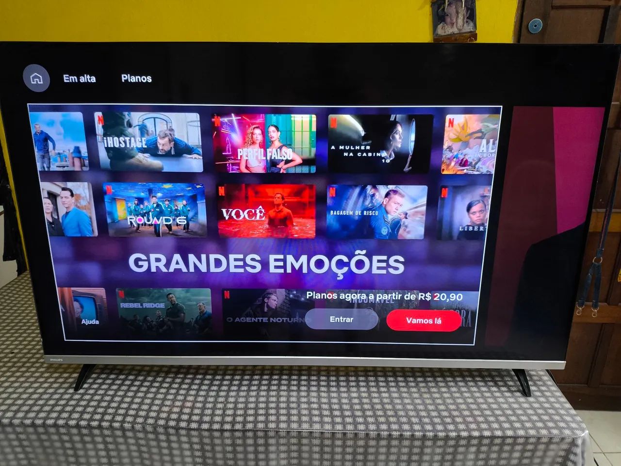 Tv smart 4k 50 polegadas Philips com wi-fi funcionando perfeitamente. - Foto 2
