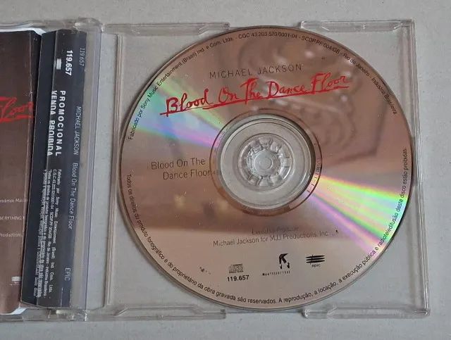 Cd Michael Jackson - Blood On The Dance Floor - Single - Foto 4