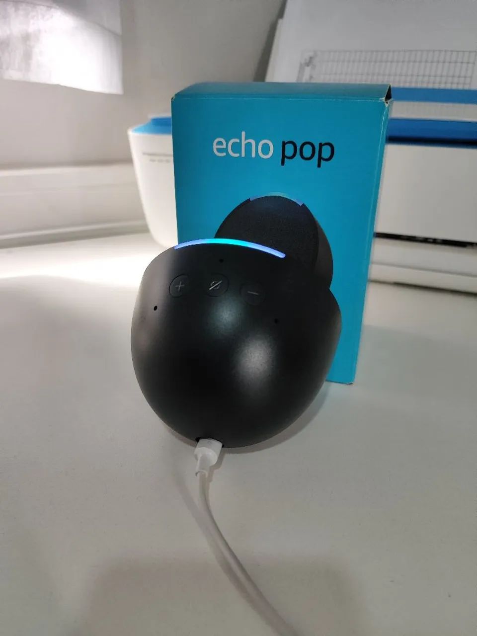 Echo Pop ALEXA MUITO NOVA  - Foto 3