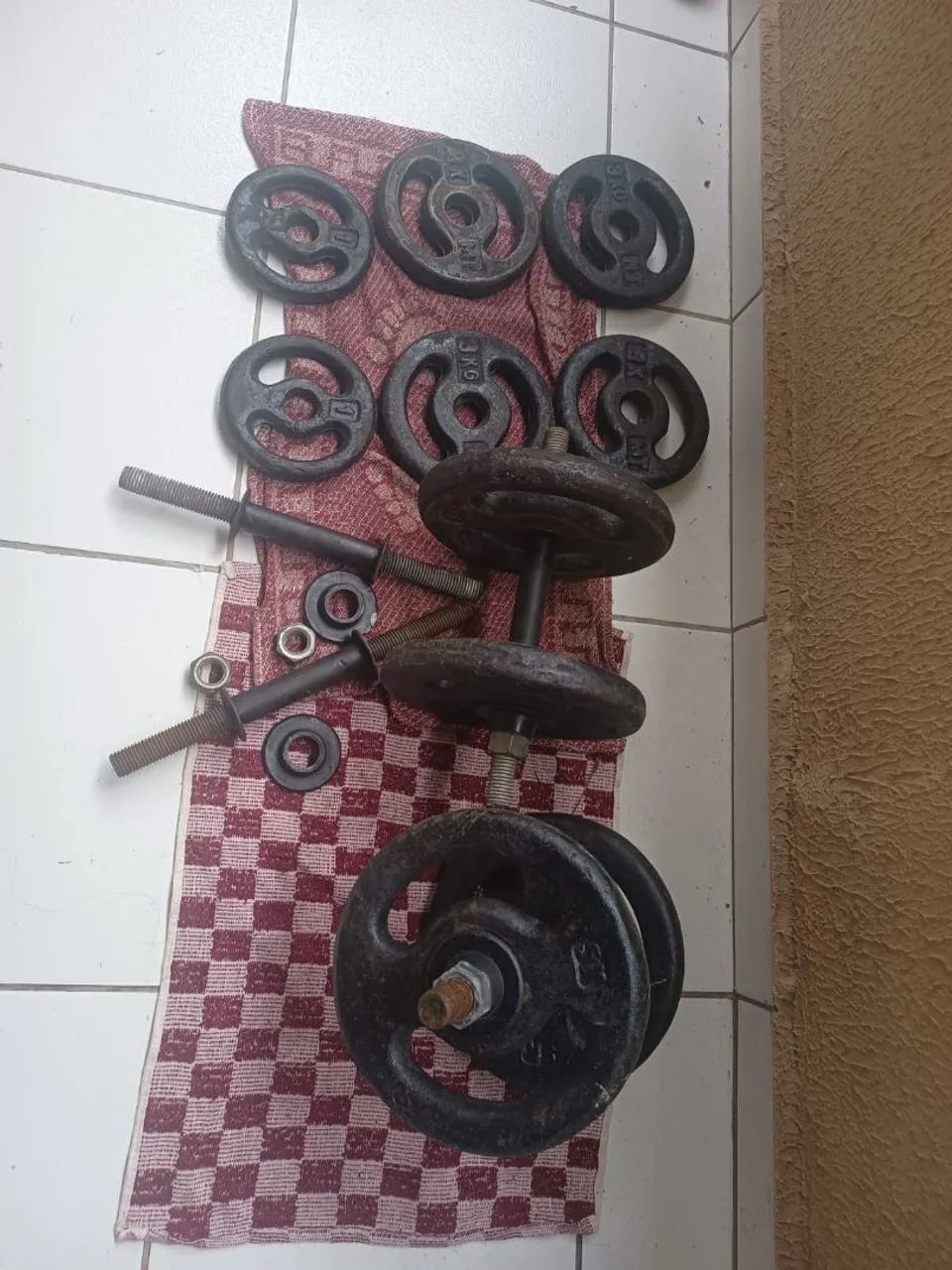 Banco , anilhas , barras  - Foto 5