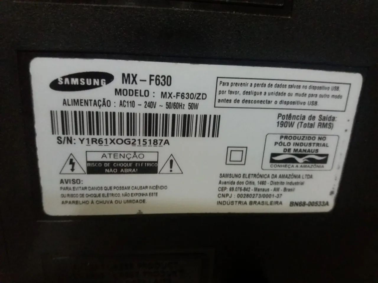 Mini System Samsung MX-F630  - Foto 5