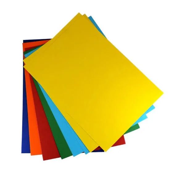 3 Kit card, 24 cartolina dupla face tamanho A4 coloridas, acompanha livro criativo.  - Foto 2