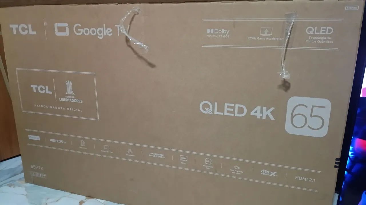 TV TCL 65 polegadas QLED 4K, entregamos no local  - Foto 2