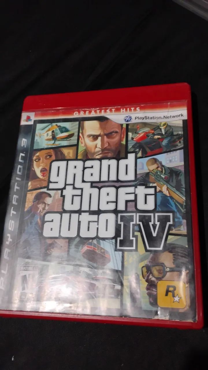 GTA 4 PS3 + Manual