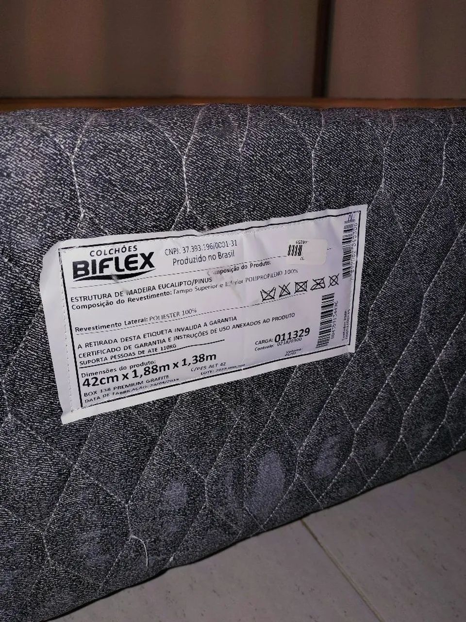 Base Cama box casal novíssima e sem detalhes  - Foto 4