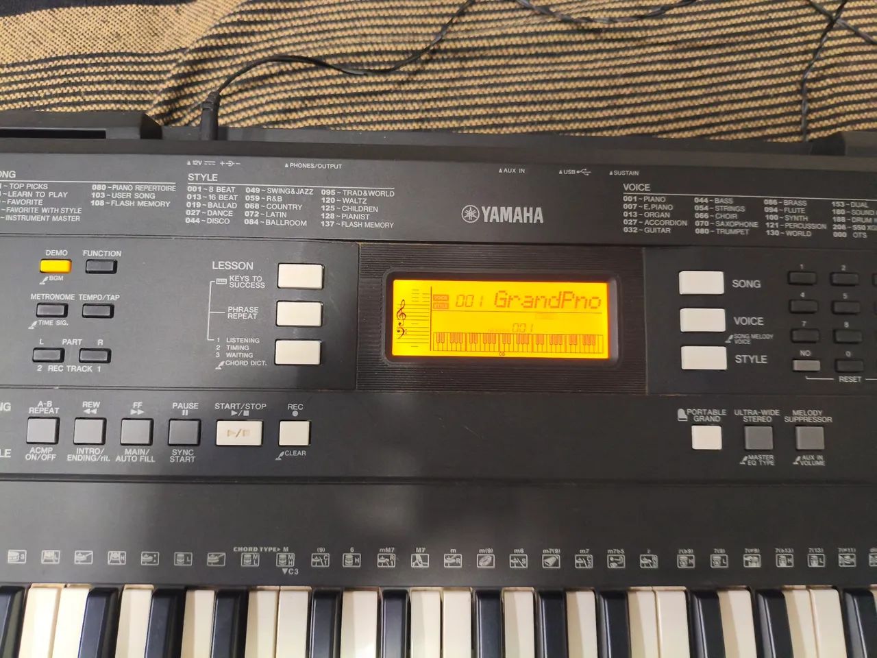 Teclado Yamaha PSR E343 - Foto 3