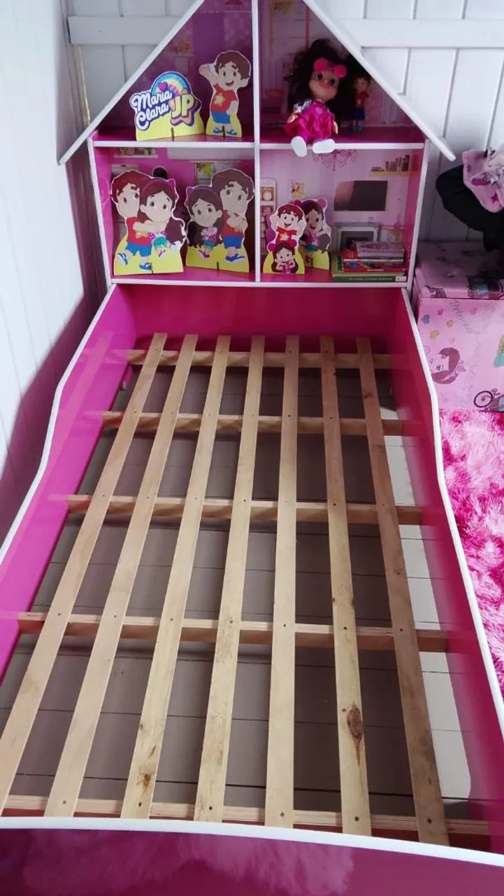 Cama infantil e Penteadeira com Escrivaninha  - Foto 4