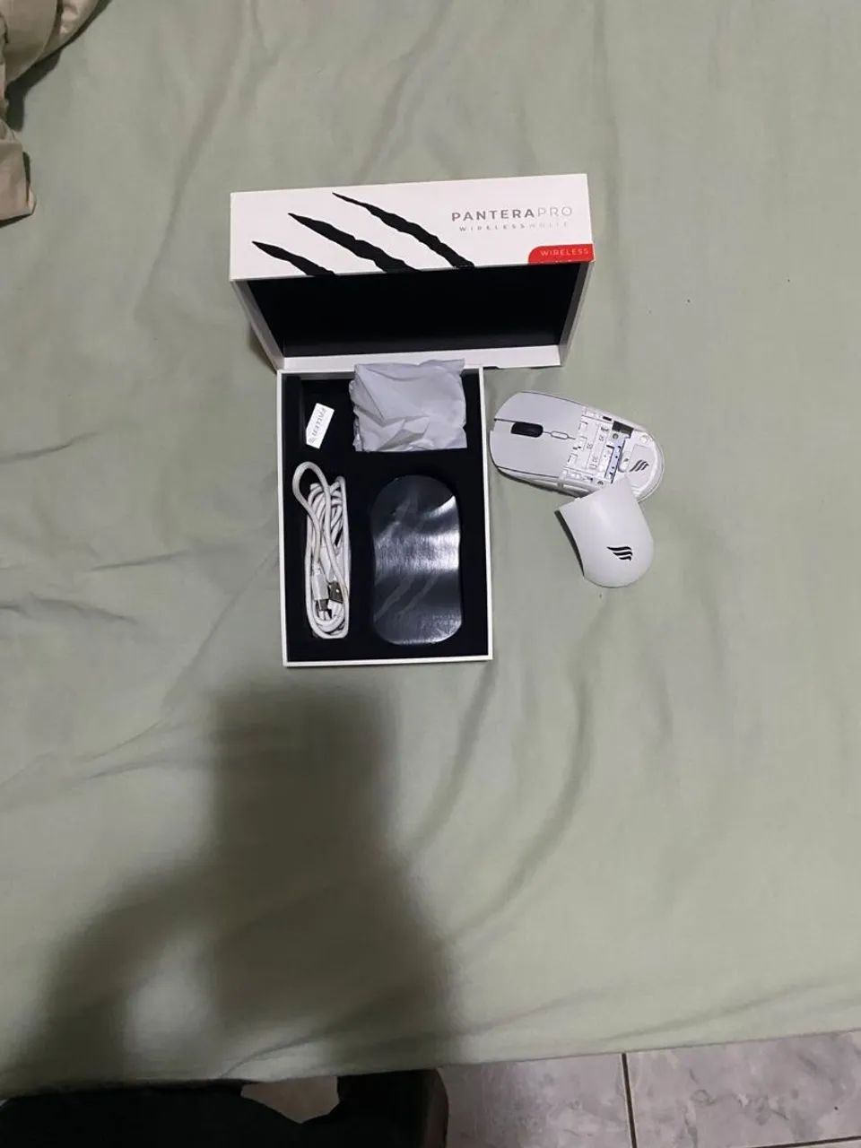 Mouse pantera pro wireless waith - Foto 4