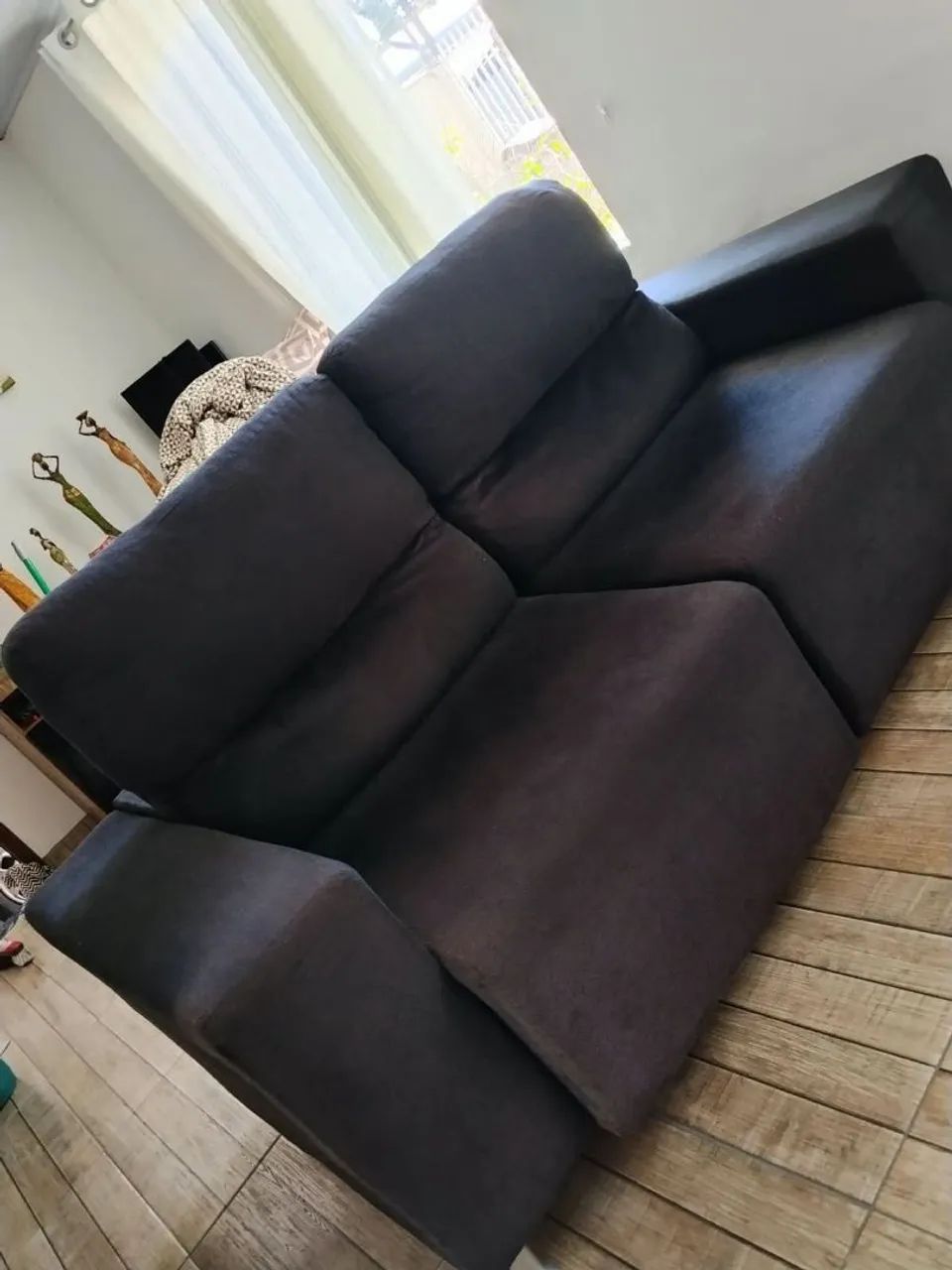 Sofa - Preto / 2 lugares
