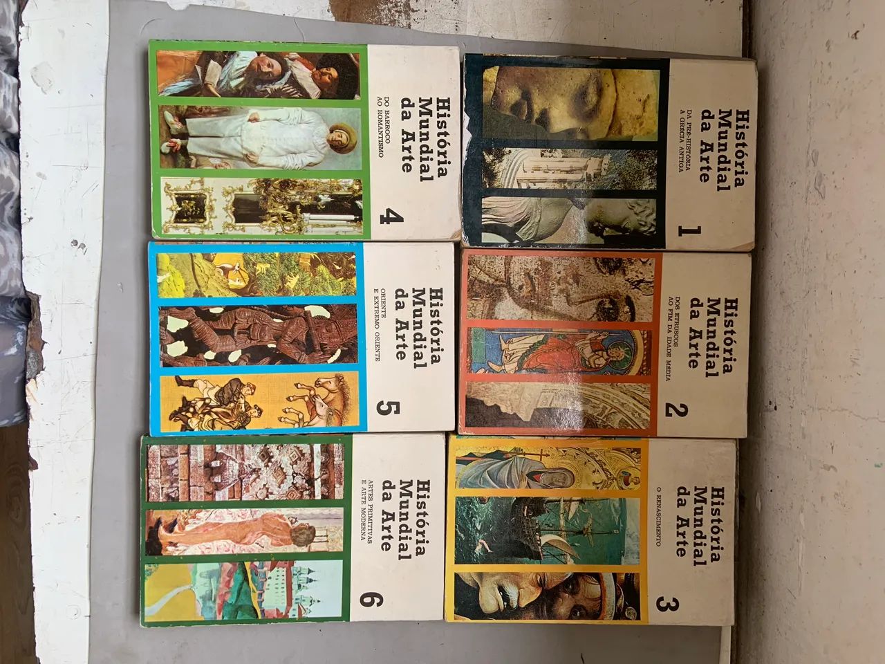 Coleção 6 livros de história da Arte 