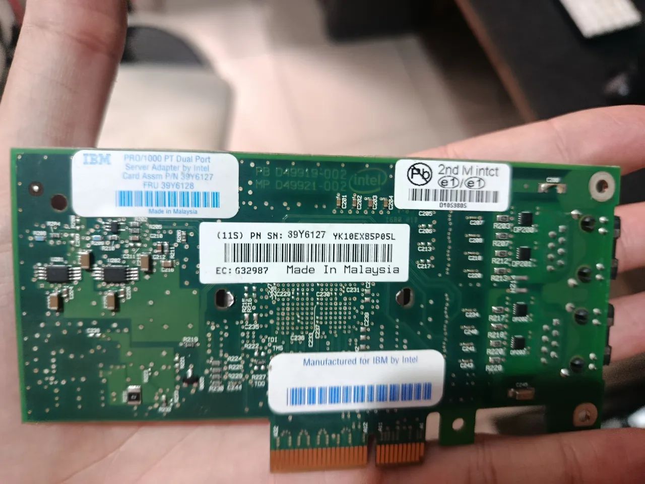 Placa de rede Gbit intel - Foto 3