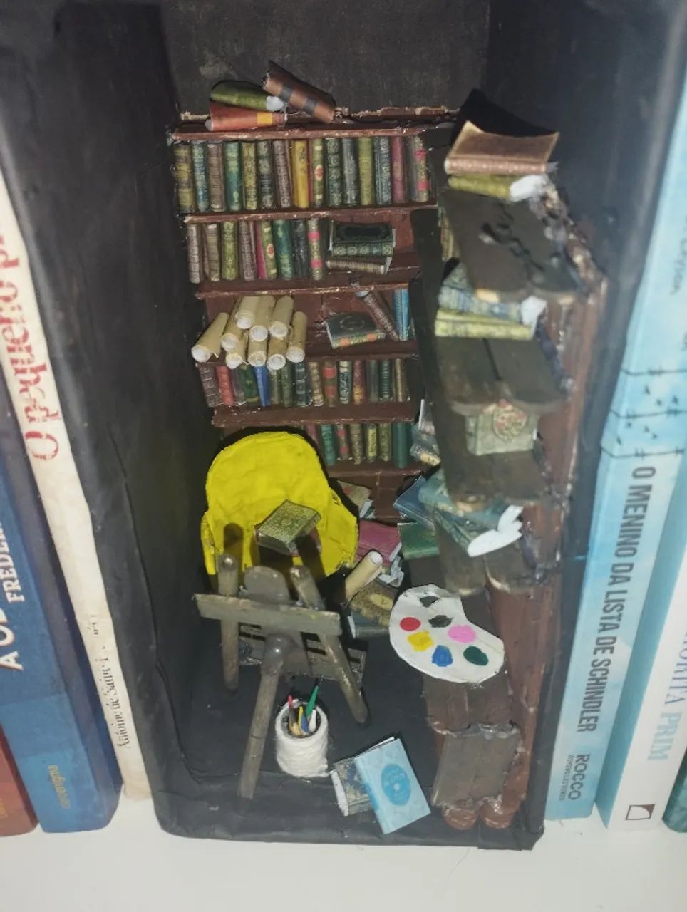 book nook artesanal biblioteca personalizável. - Foto 5