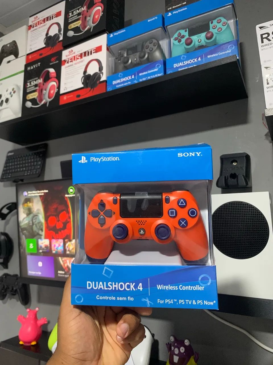 Controle ps4 lacrado 