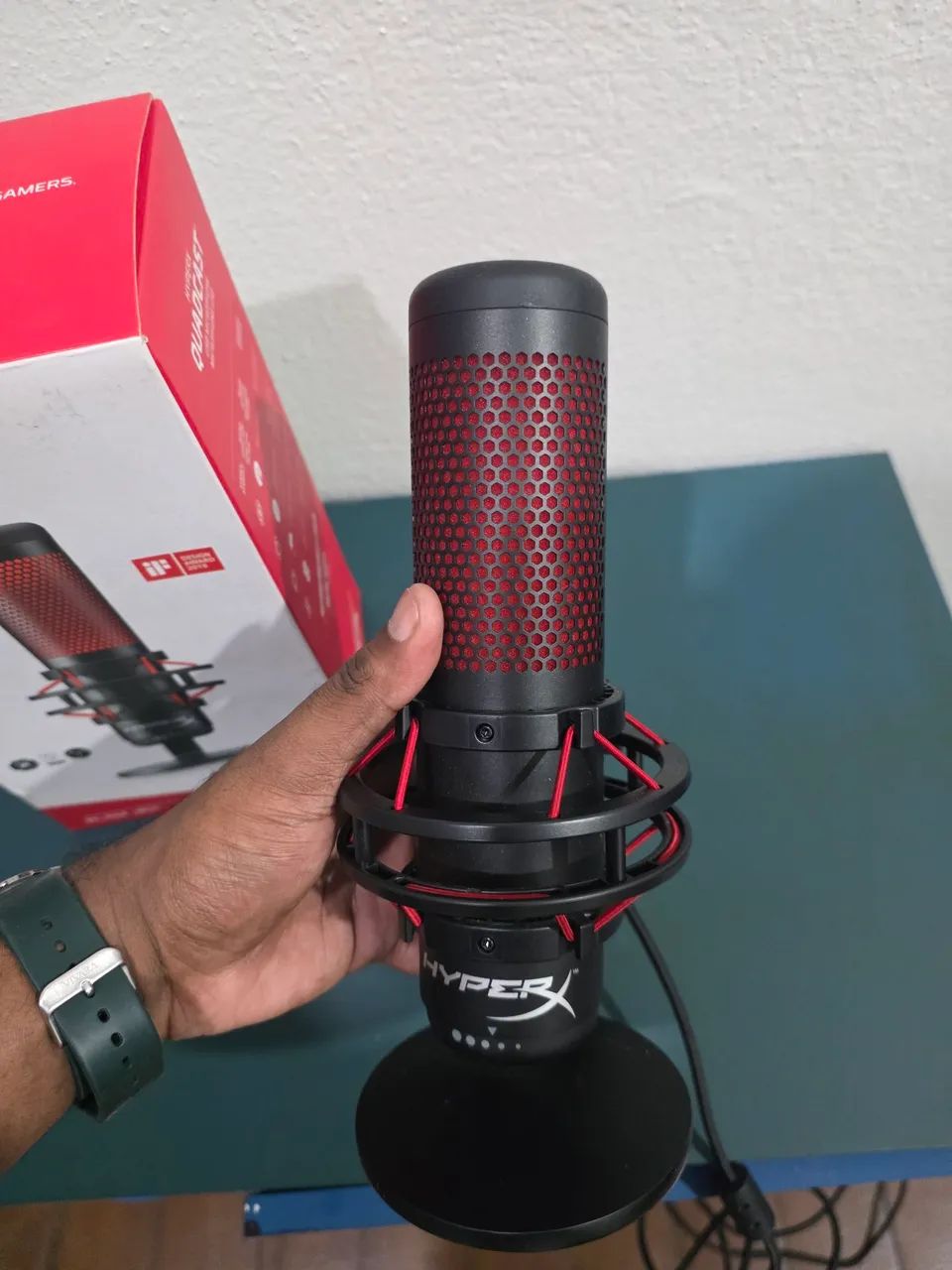 Microfone hyperx quadcast. - Foto 2