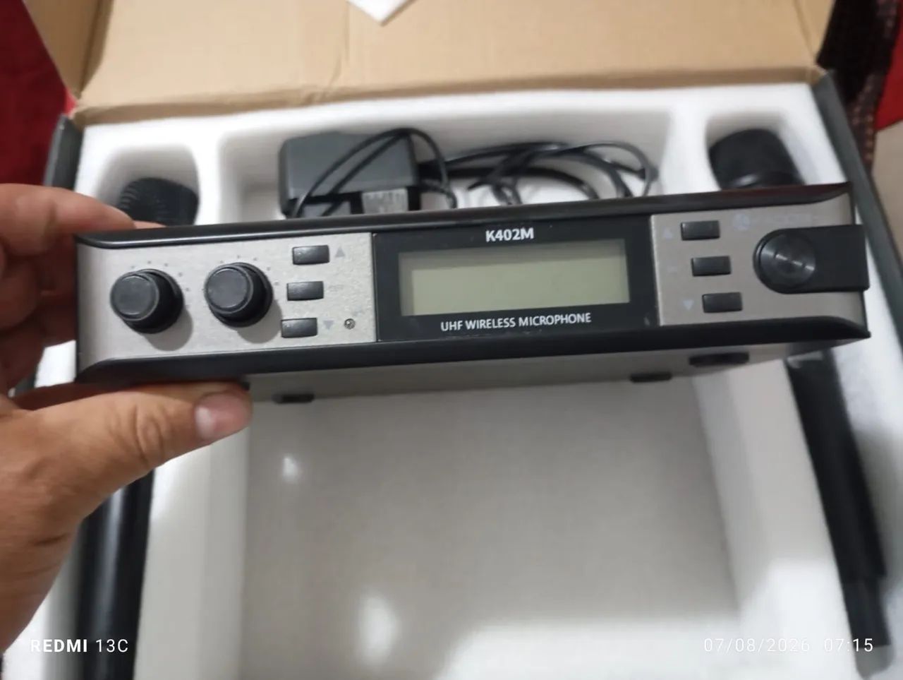 Vendo ou troco microfone kadoski digital novo  - Foto 5