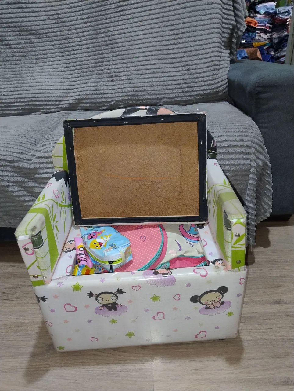 Sofá baú infantil  - Foto 2