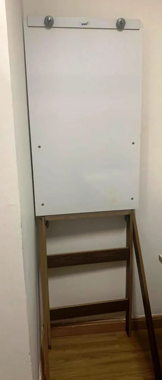 Quadro Branco Magnético com Cavalete de Madeira - Foto 3