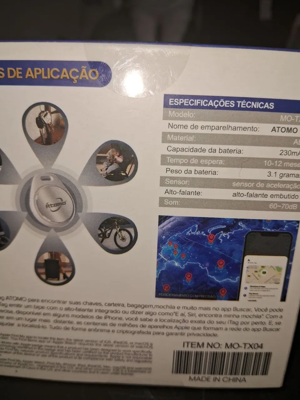 Localizador de Dispositivos Atomo MO-TX04 - Foto 2