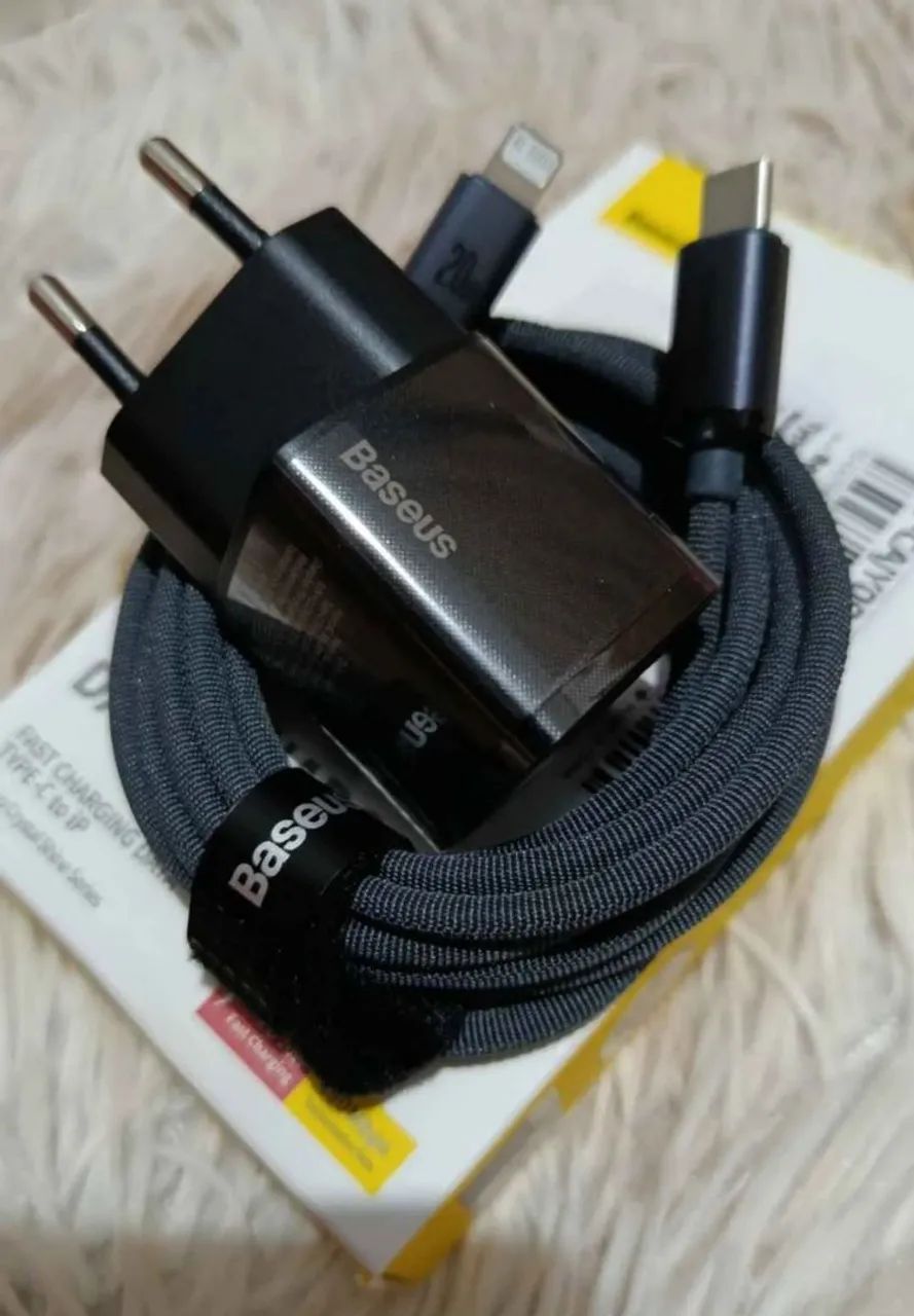 Carregador iPhone Original Baseus Lightning 2 Metros 