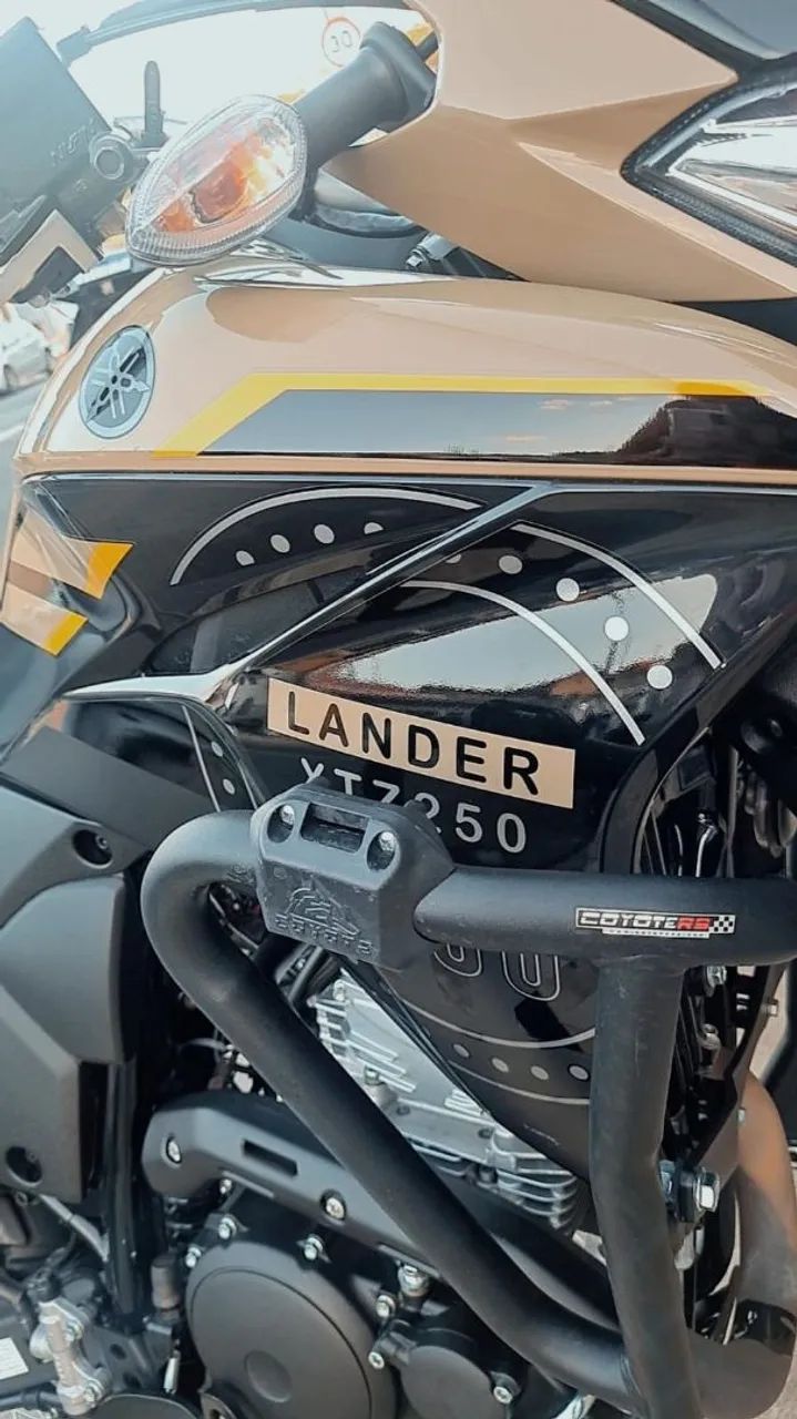 Xtz Lander única dona.  - Foto 3