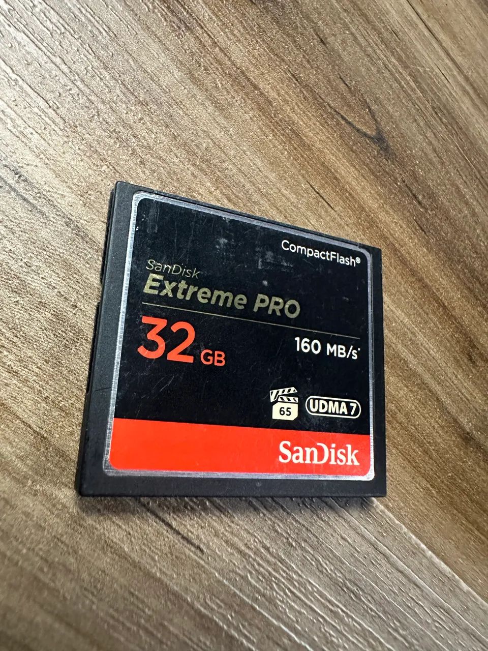 Cartão CF CompactFlash Sandisk Extreme PRO 32Gb 160mb/s
