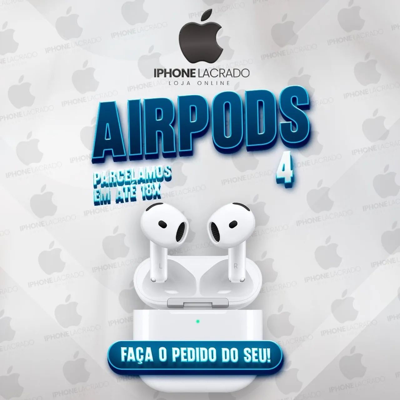 AirPods 4 novo lacrado 