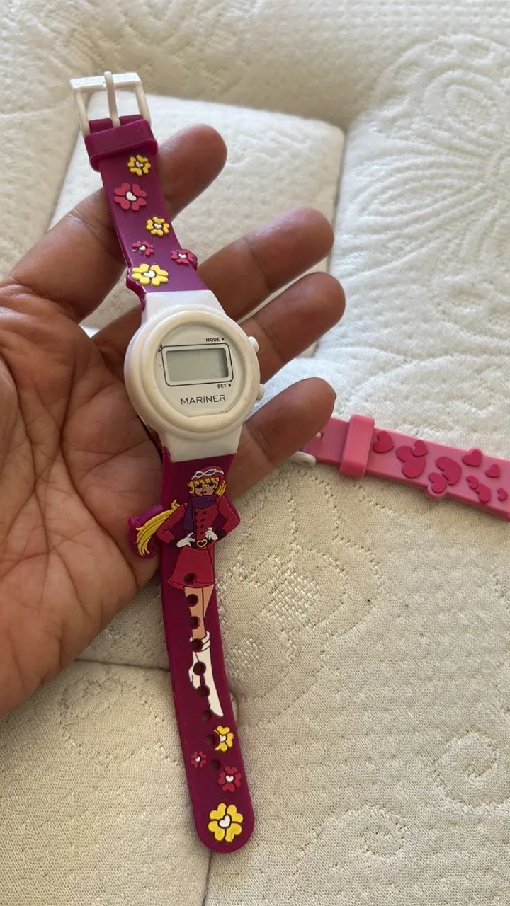 Relógio Technos Infantil troca pulseiras à prova d?água  - Foto 5