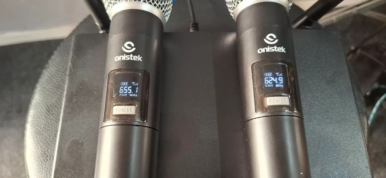 2 microfones sem fio  - Foto 2