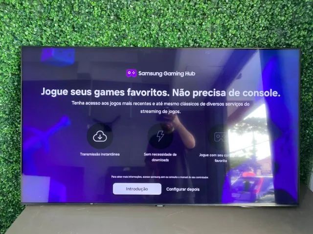 SMART TV 55'' 4k  SAMSUNG com game hub Xbox  - Foto 2