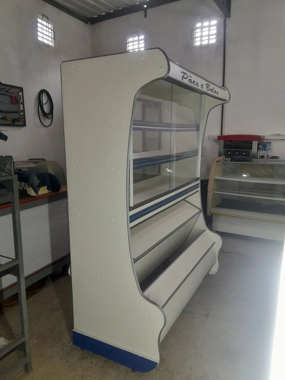 VITRINE EXPOSITOR DE PAES E BOLOS. - Foto 5