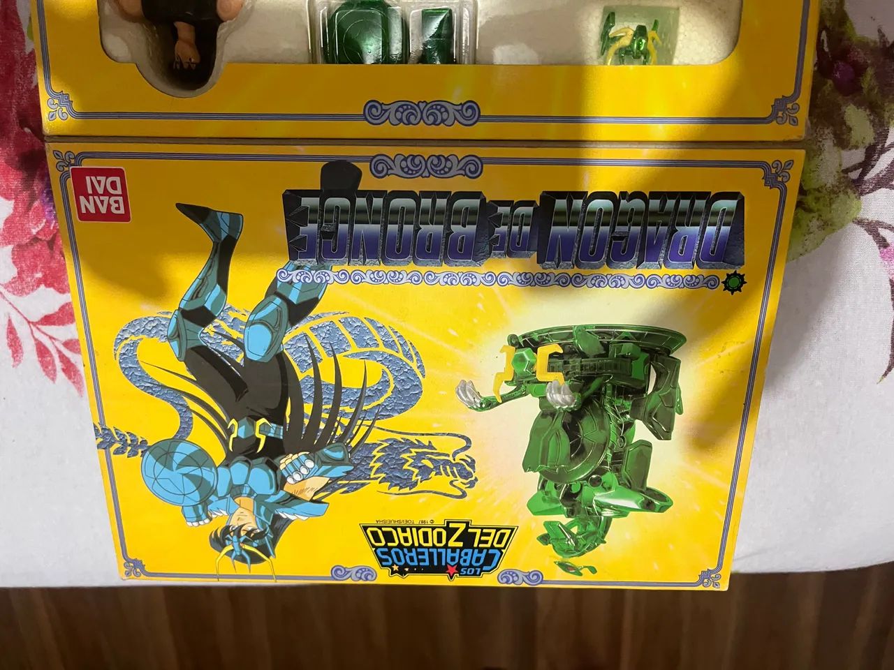 Boneco Cavaleiros Do Zodíaco Shiryu De Dragão Bandai (Usado