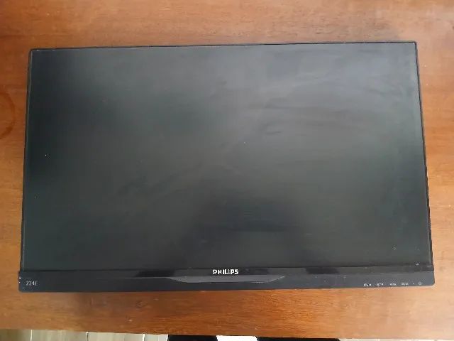 Monitor Philips 224E5QHAB (com defeito e para retirada de peças) - Foto 2