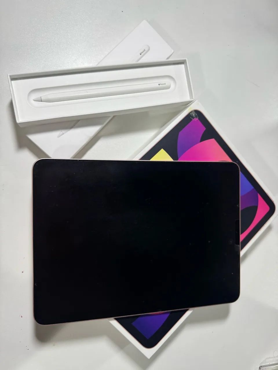 iPad Air 4ª Geração 64GB Rose Gold + Apple Pencil 2ª Geração