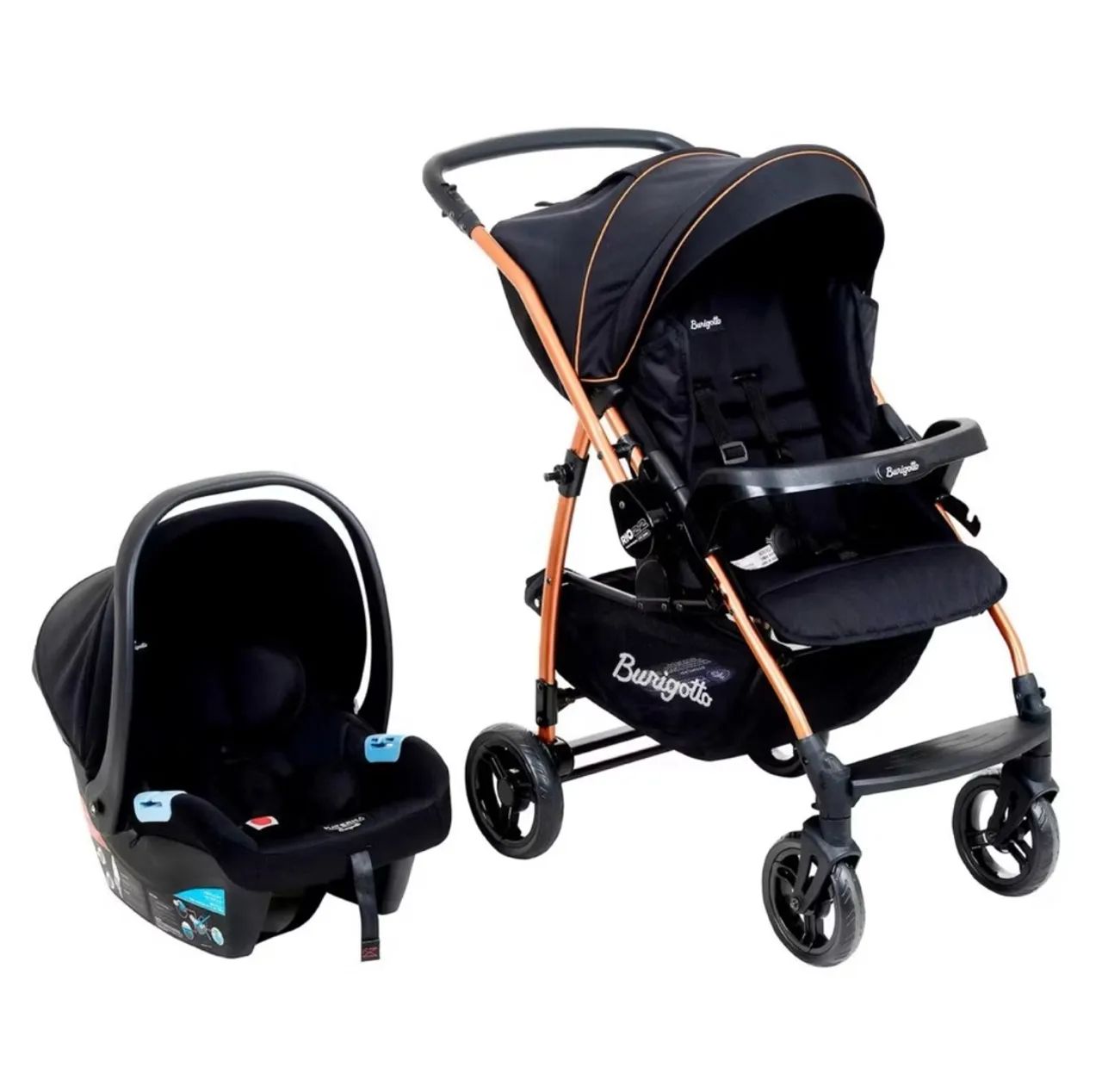 Carrinho de bebe + bebe conforto