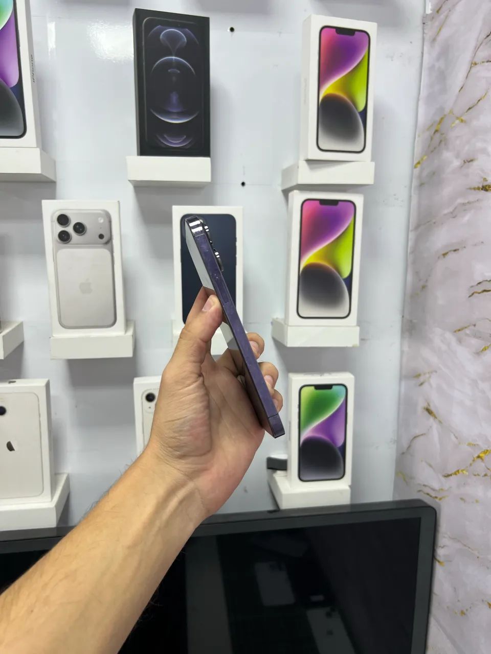 iPhone 14 PRO MAX - 128Gb (roxo) - Foto 4