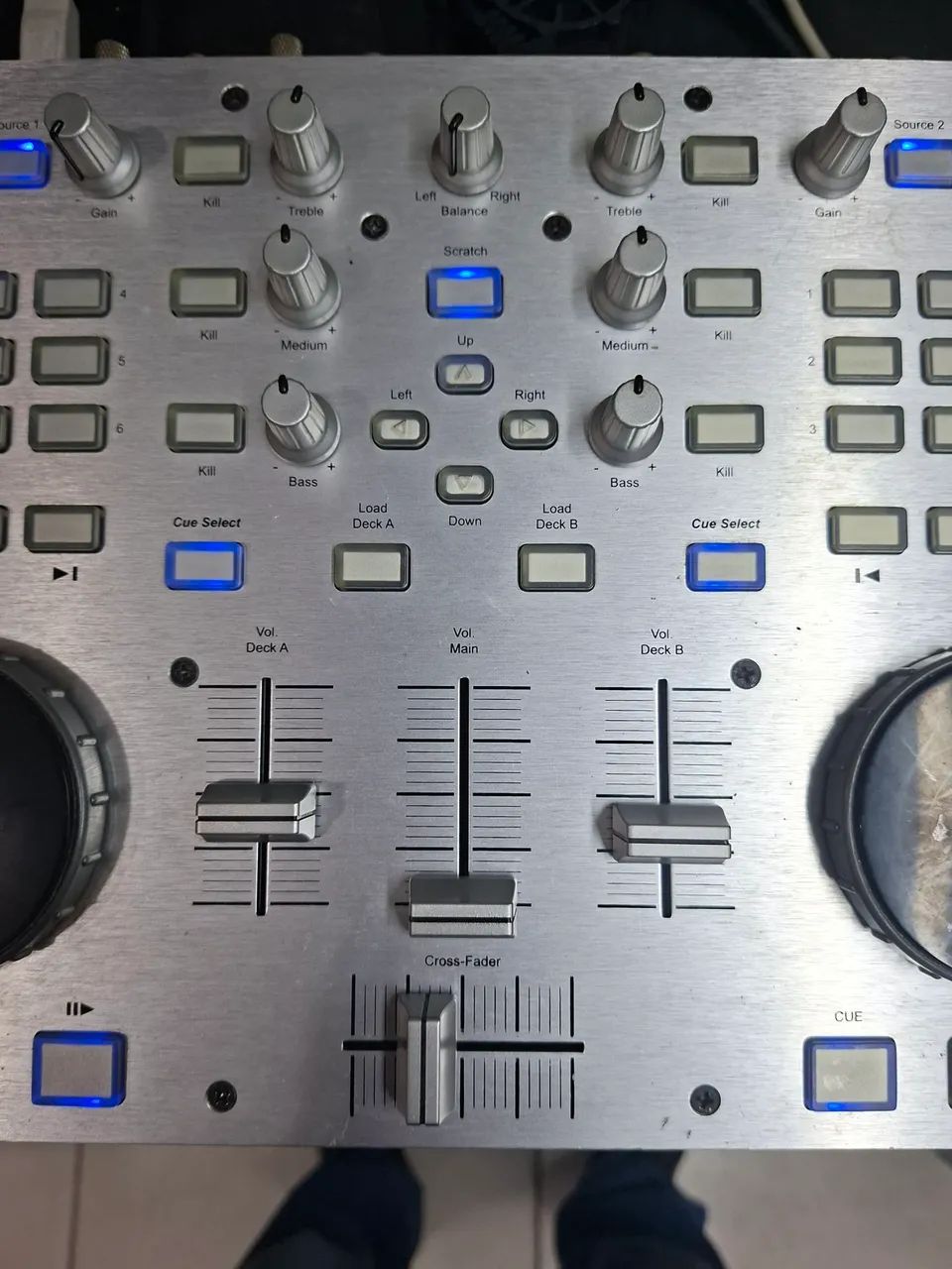 Controladora Hercules RMX (defeito)