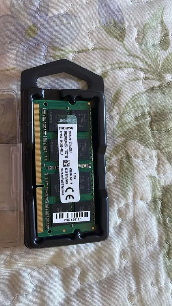 Memoria notebook  KVR16LS11/8 ddr3