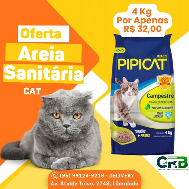 Areia Higiênica para Gato - Foto 3