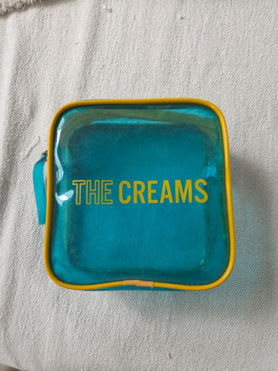 Necessaire The Creams Azul e amarela