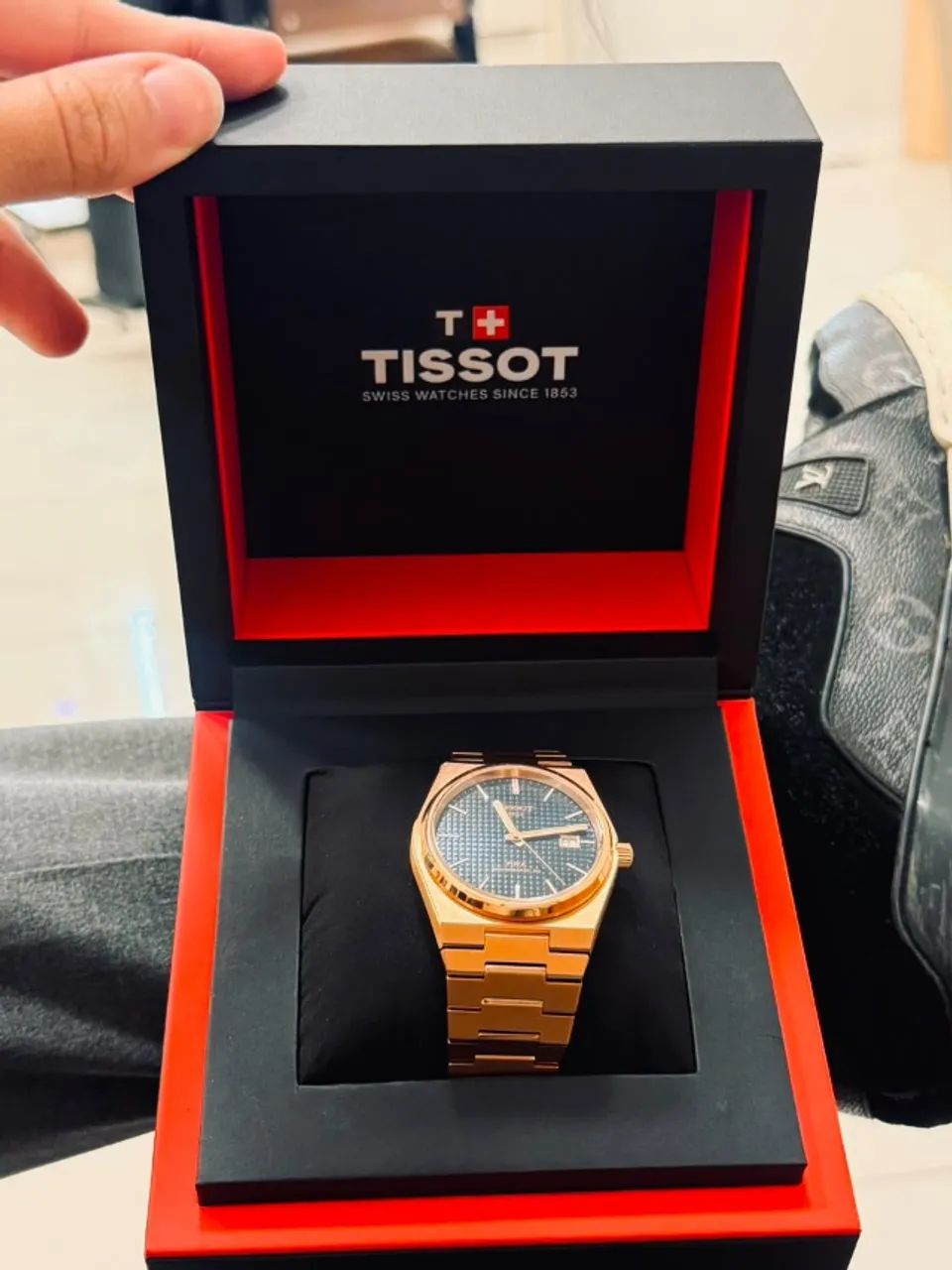 TISSOT PRX ROSE GOLD AUTOMATICO 