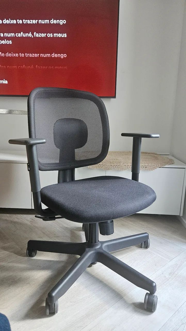 Cadeira Ergonômica Flexform Dot All Black - Foto 3