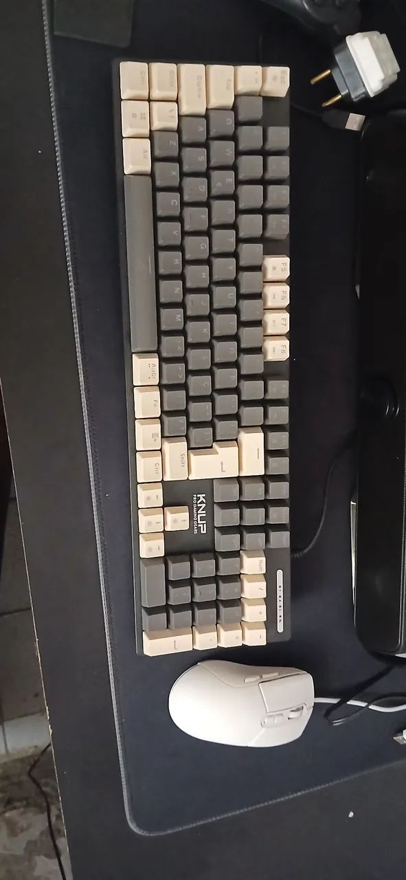 Teclado e mouse gamer rgb 