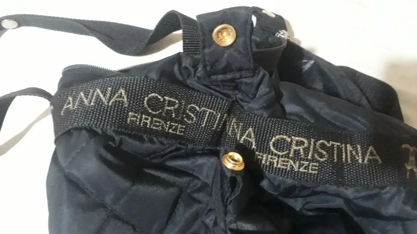 Bolsa italiana acolchoada de nylon - Anna Cristina - Foto 5