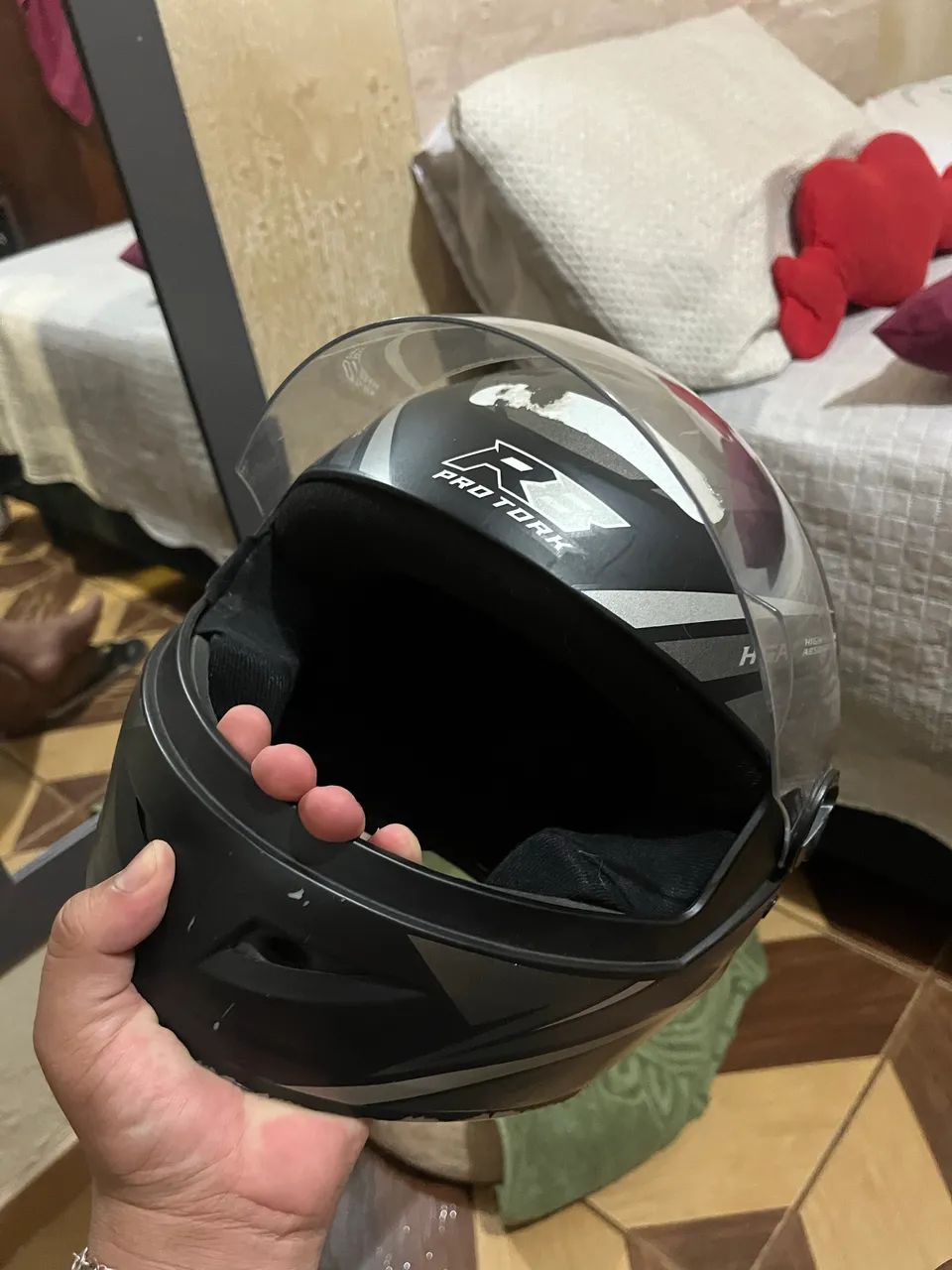 Capacete seminovo  - Foto 4